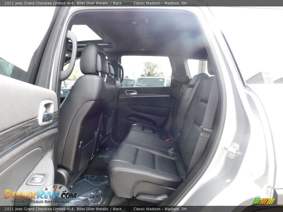 2021 Jeep Grand Cherokee Limited 4x4 Billet Silver Metallic / Black Photo #3