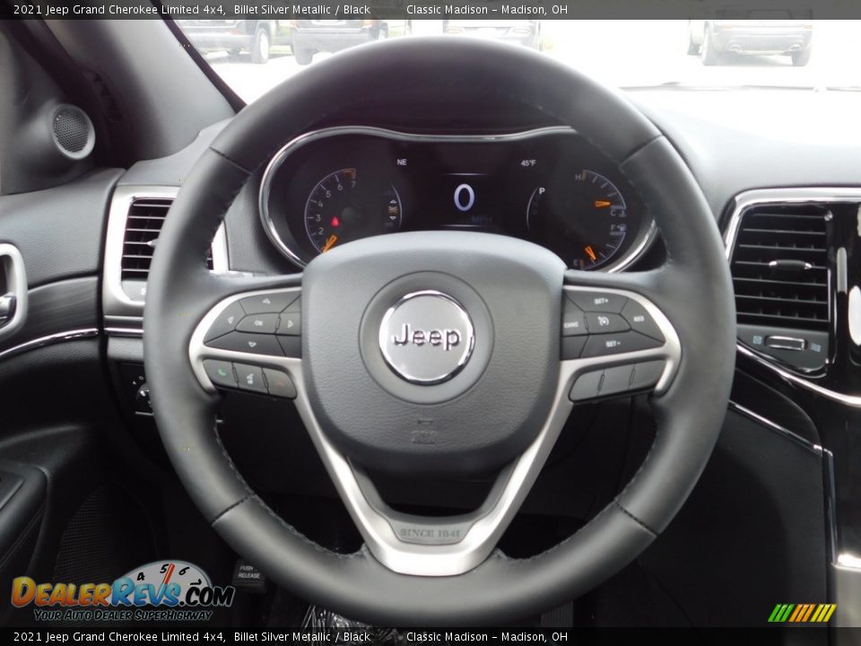 2021 Jeep Grand Cherokee Limited 4x4 Billet Silver Metallic / Black Photo #4