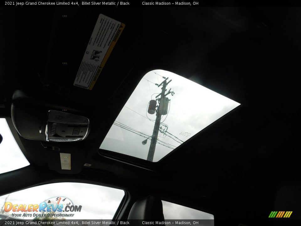 2021 Jeep Grand Cherokee Limited 4x4 Billet Silver Metallic / Black Photo #5