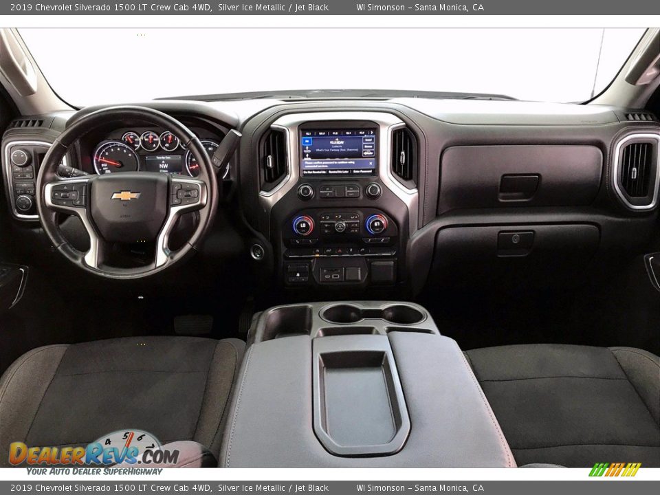 Dashboard of 2019 Chevrolet Silverado 1500 LT Crew Cab 4WD Photo #15