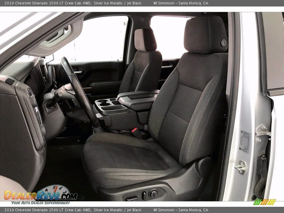 Front Seat of 2019 Chevrolet Silverado 1500 LT Crew Cab 4WD Photo #18