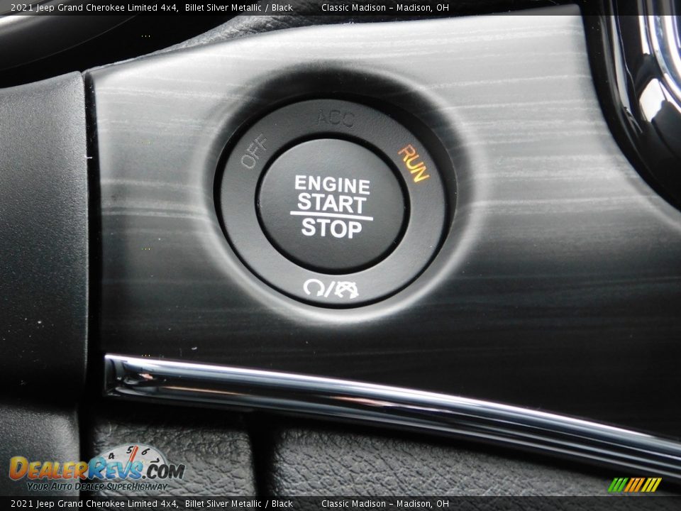 2021 Jeep Grand Cherokee Limited 4x4 Billet Silver Metallic / Black Photo #9