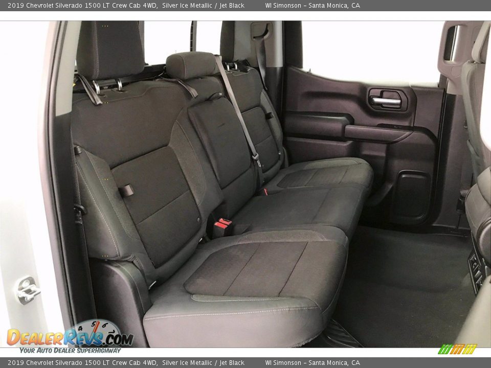 Rear Seat of 2019 Chevrolet Silverado 1500 LT Crew Cab 4WD Photo #19
