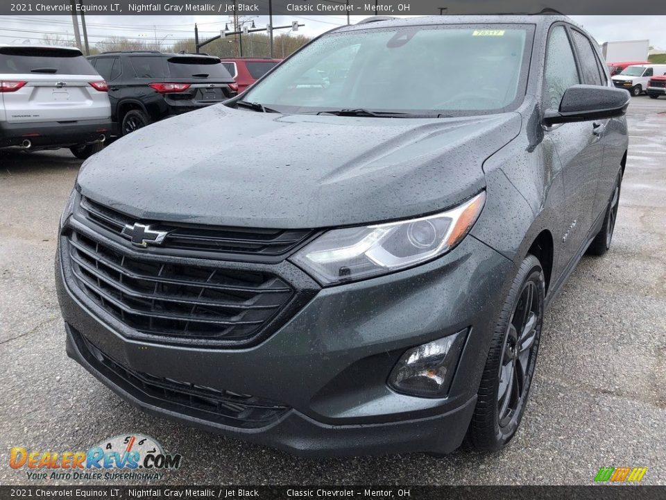 2021 Chevrolet Equinox LT Nightfall Gray Metallic / Jet Black Photo #1