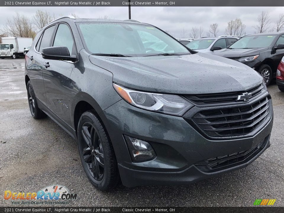 2021 Chevrolet Equinox LT Nightfall Gray Metallic / Jet Black Photo #2