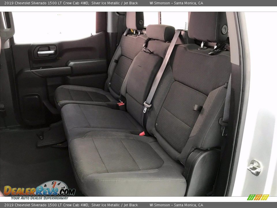 Rear Seat of 2019 Chevrolet Silverado 1500 LT Crew Cab 4WD Photo #20