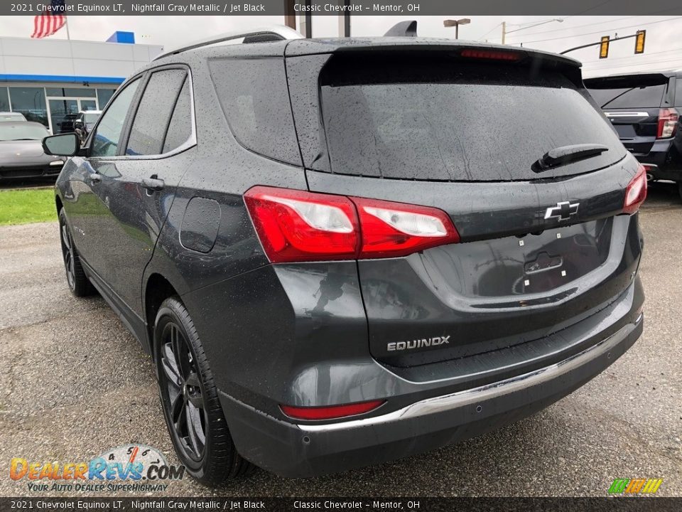 2021 Chevrolet Equinox LT Nightfall Gray Metallic / Jet Black Photo #4