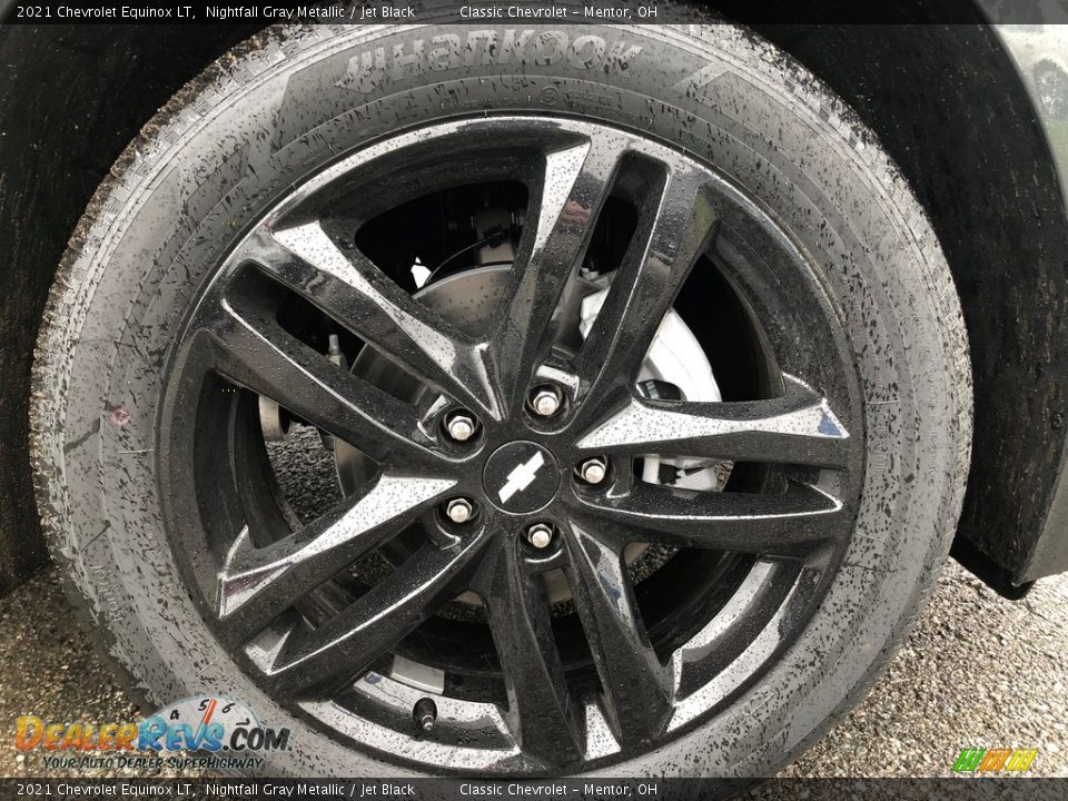 2021 Chevrolet Equinox LT Nightfall Gray Metallic / Jet Black Photo #8