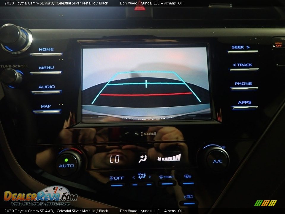 2020 Toyota Camry SE AWD Celestial Silver Metallic / Black Photo #3