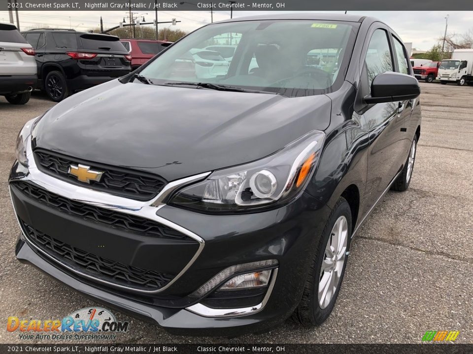 2021 Chevrolet Spark LT Nightfall Gray Metallic / Jet Black Photo #1