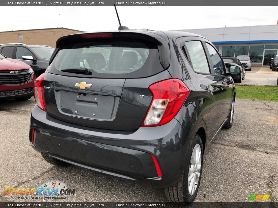 2021 Chevrolet Spark LT Nightfall Gray Metallic / Jet Black Photo #3