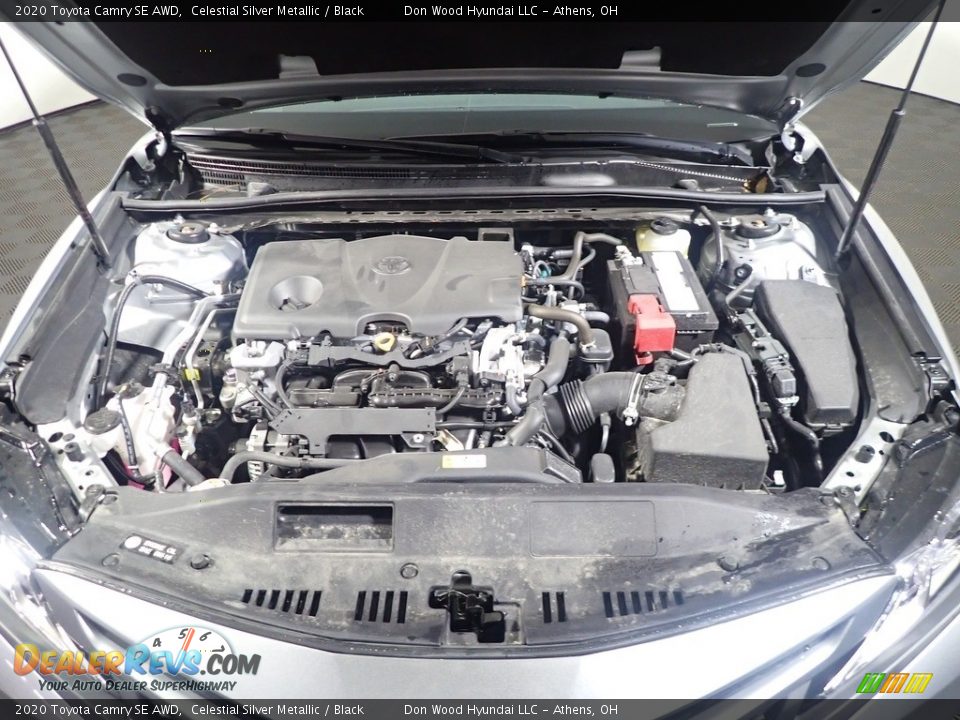 2020 Toyota Camry SE AWD Celestial Silver Metallic / Black Photo #8
