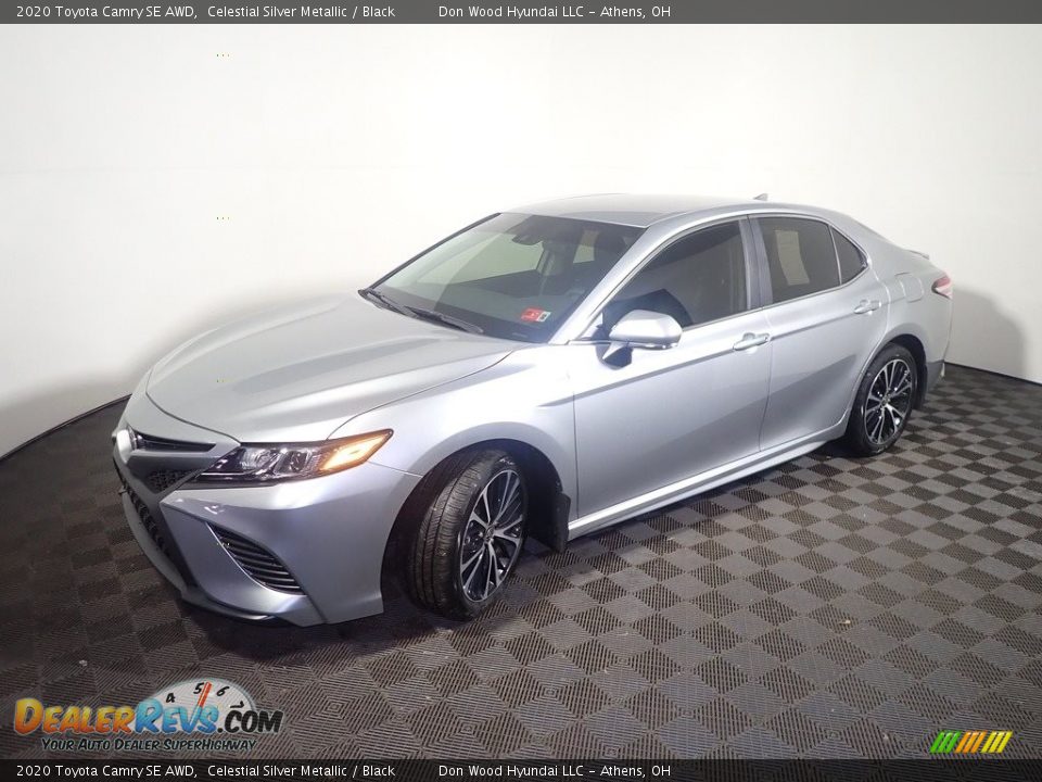 2020 Toyota Camry SE AWD Celestial Silver Metallic / Black Photo #10