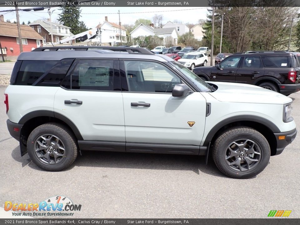 Cactus Gray 2021 Ford Bronco Sport Badlands 4x4 Photo #7