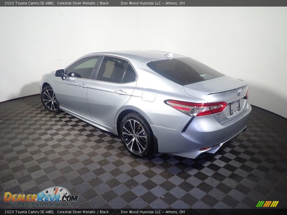 2020 Toyota Camry SE AWD Celestial Silver Metallic / Black Photo #13