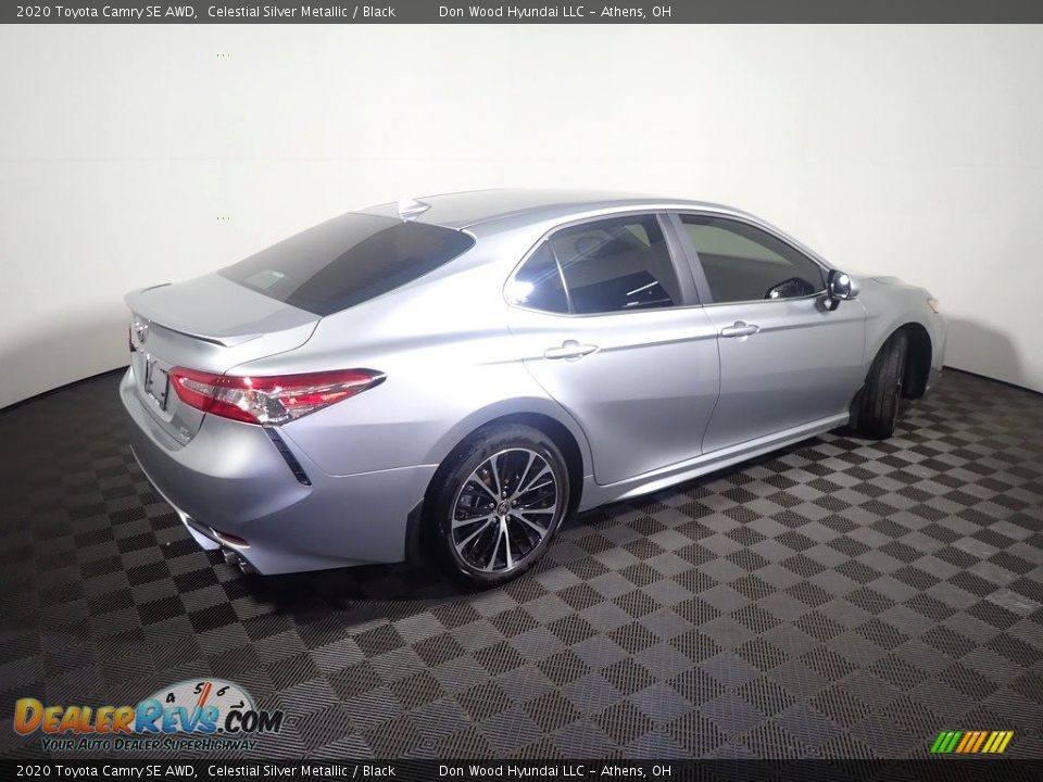 2020 Toyota Camry SE AWD Celestial Silver Metallic / Black Photo #18