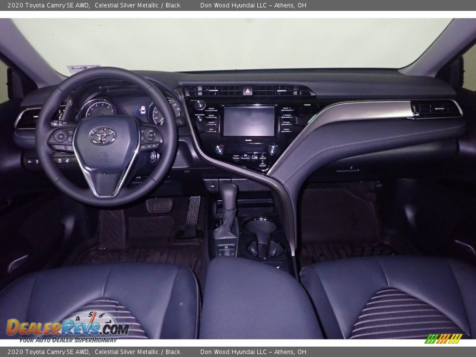 2020 Toyota Camry SE AWD Celestial Silver Metallic / Black Photo #25