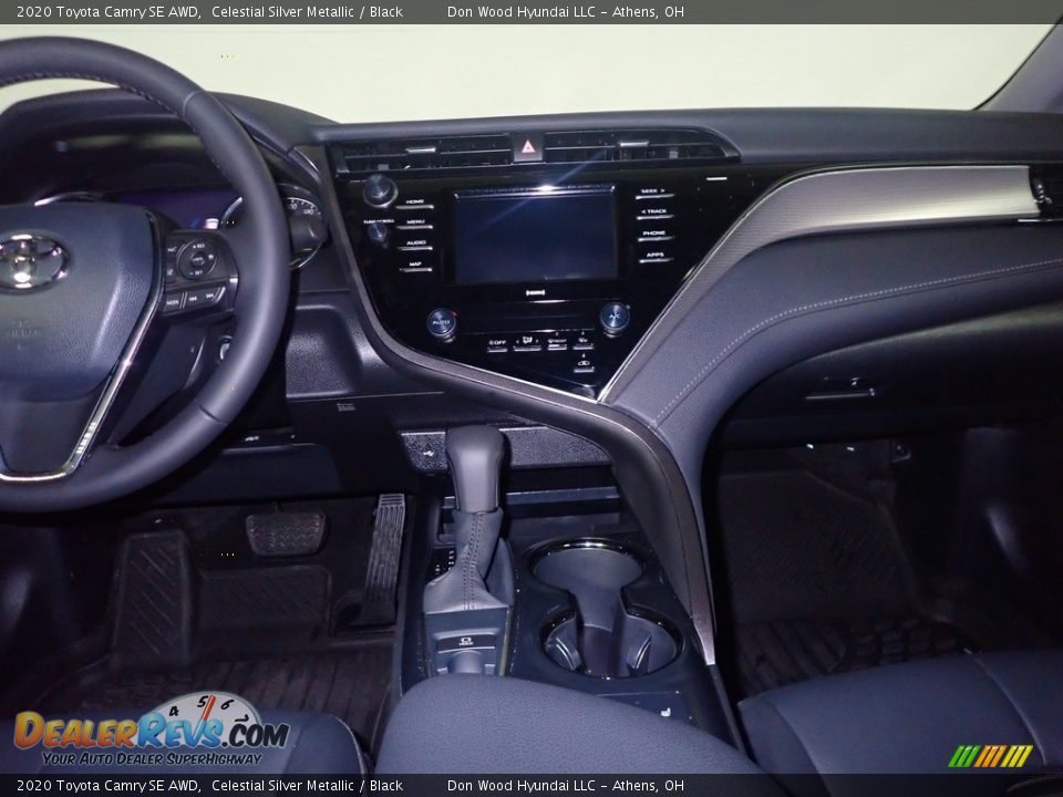 2020 Toyota Camry SE AWD Celestial Silver Metallic / Black Photo #26