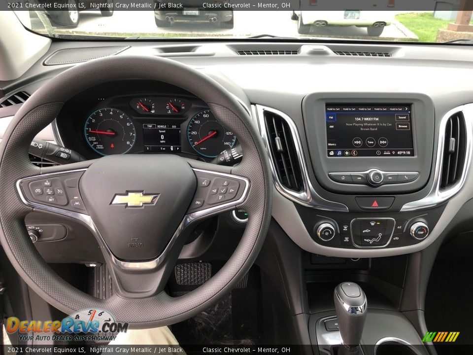 2021 Chevrolet Equinox LS Nightfall Gray Metallic / Jet Black Photo #6