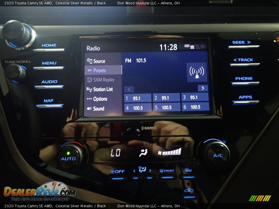 2020 Toyota Camry SE AWD Celestial Silver Metallic / Black Photo #27