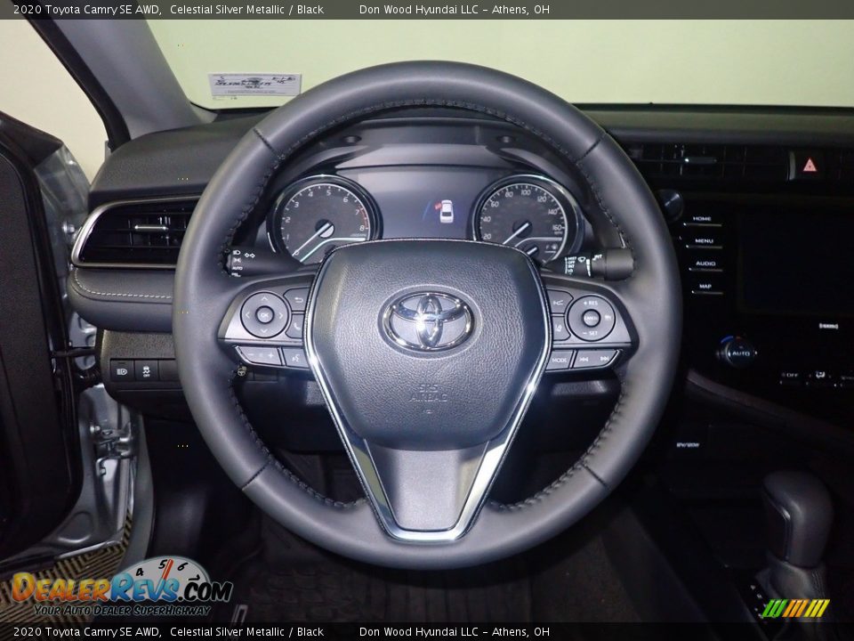 2020 Toyota Camry SE AWD Celestial Silver Metallic / Black Photo #28