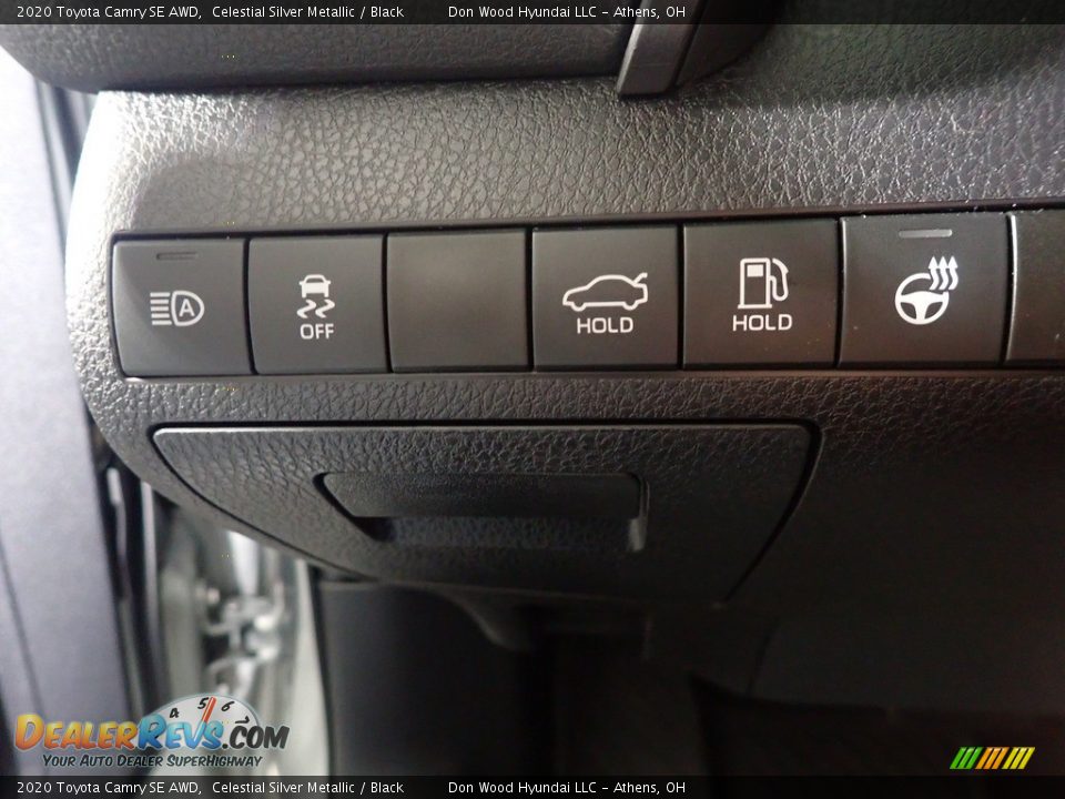 2020 Toyota Camry SE AWD Celestial Silver Metallic / Black Photo #32