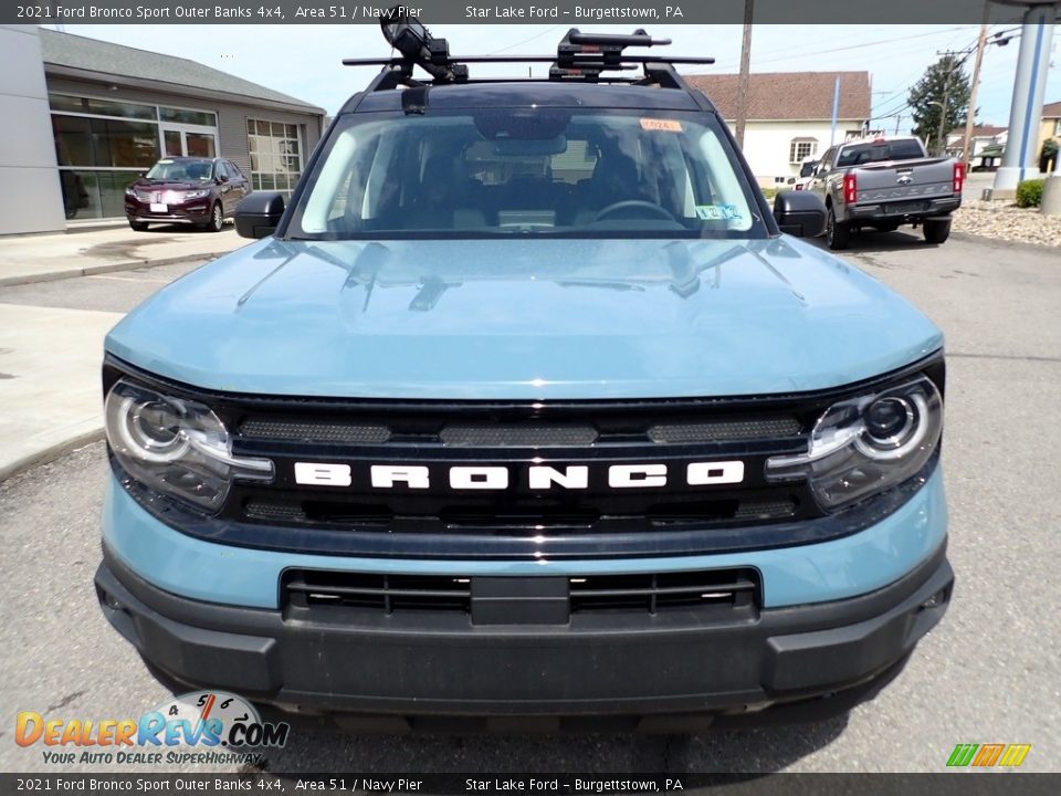 2021 Ford Bronco Sport Outer Banks 4x4 Area 51 / Navy Pier Photo #9