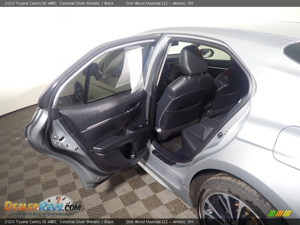 2020 Toyota Camry SE AWD Celestial Silver Metallic / Black Photo #35