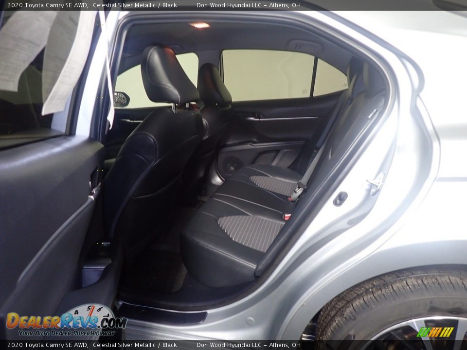 2020 Toyota Camry SE AWD Celestial Silver Metallic / Black Photo #36