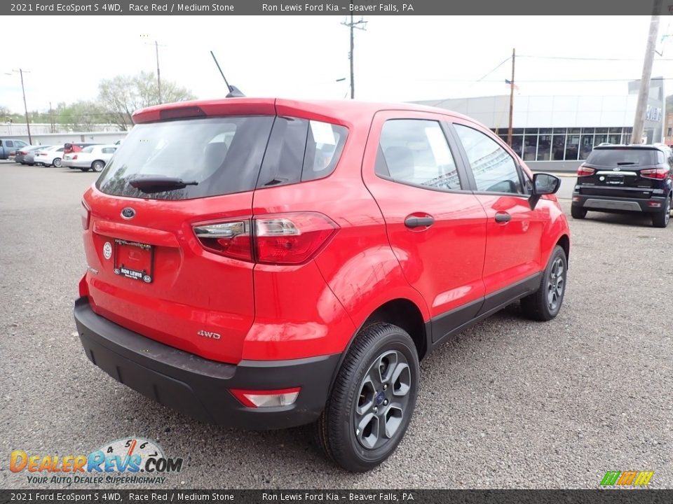 2021 Ford EcoSport S 4WD Race Red / Medium Stone Photo #2