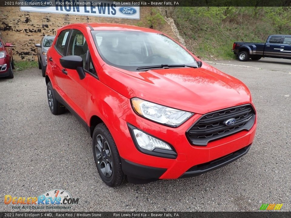 2021 Ford EcoSport S 4WD Race Red / Medium Stone Photo #3