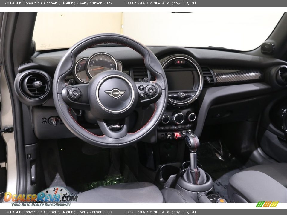 2019 Mini Convertible Cooper S Melting Silver / Carbon Black Photo #6