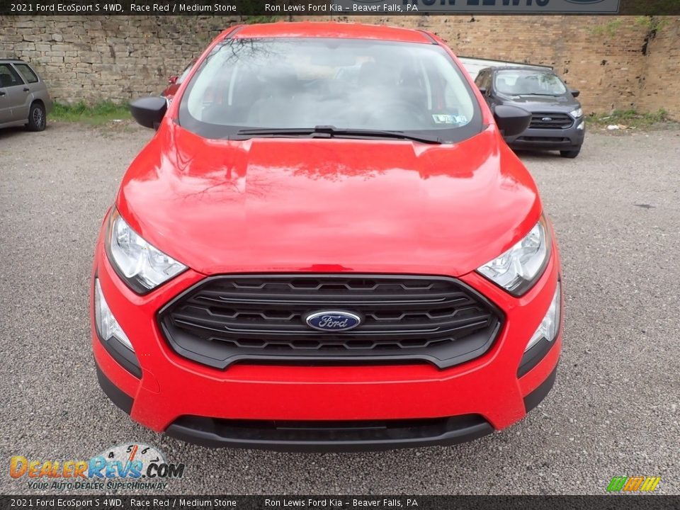 2021 Ford EcoSport S 4WD Race Red / Medium Stone Photo #4