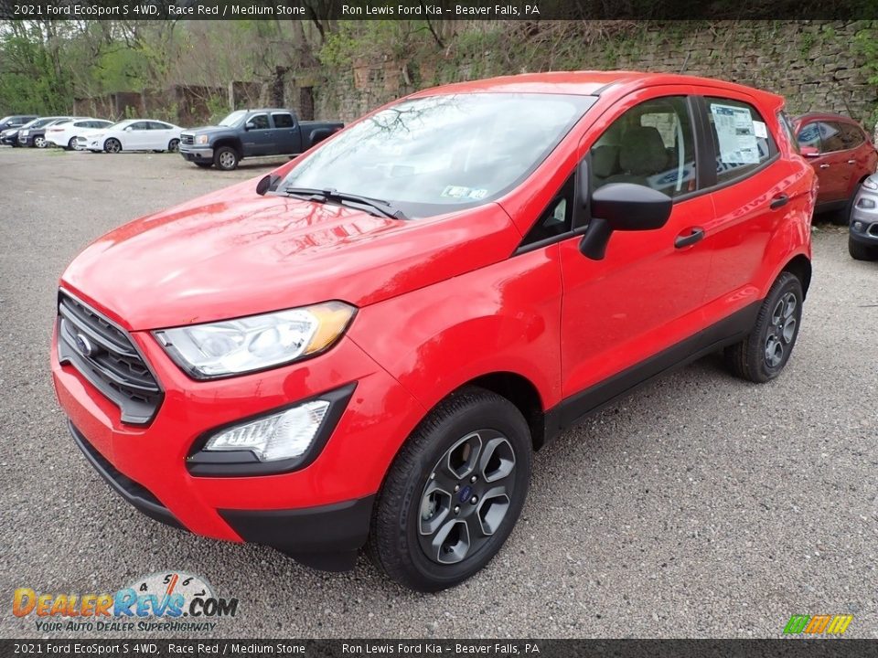 Front 3/4 View of 2021 Ford EcoSport S 4WD Photo #5