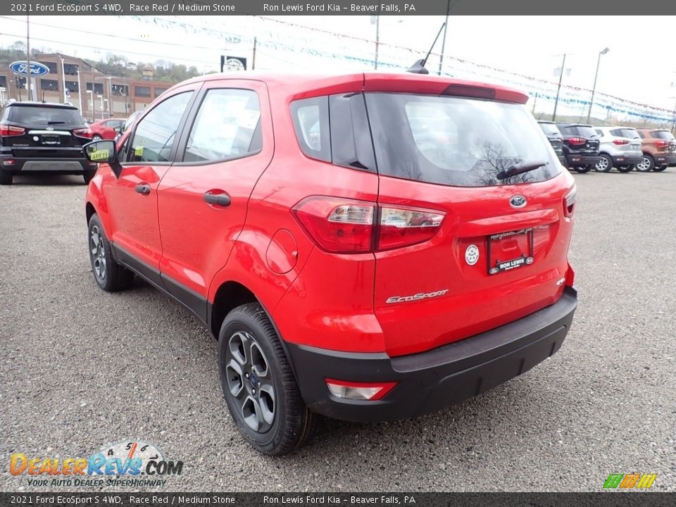 2021 Ford EcoSport S 4WD Race Red / Medium Stone Photo #6