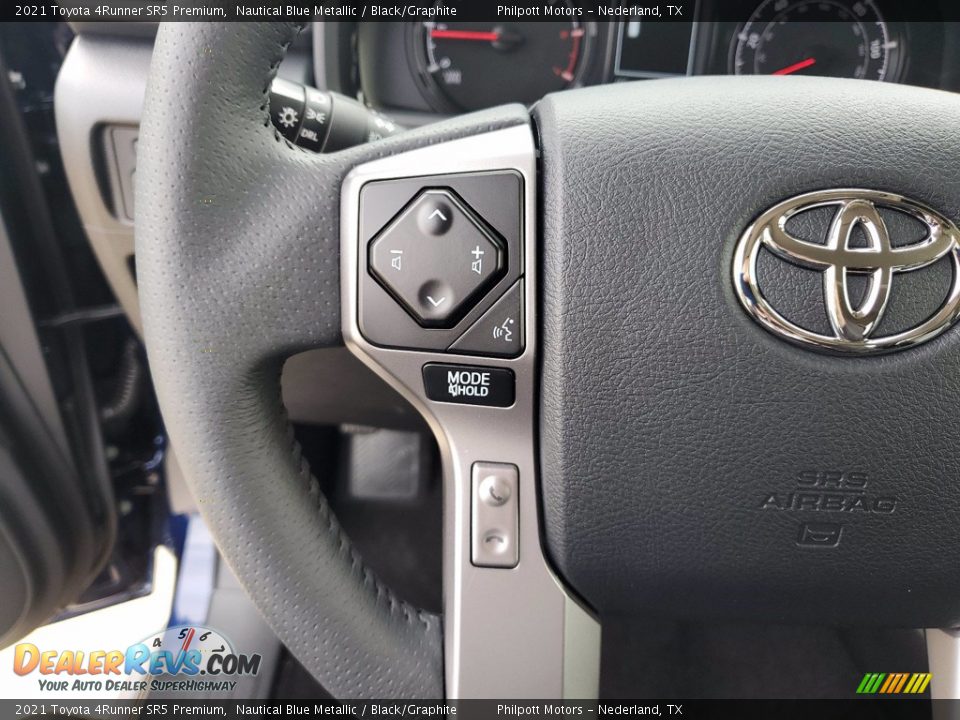 2021 Toyota 4Runner SR5 Premium Steering Wheel Photo #16