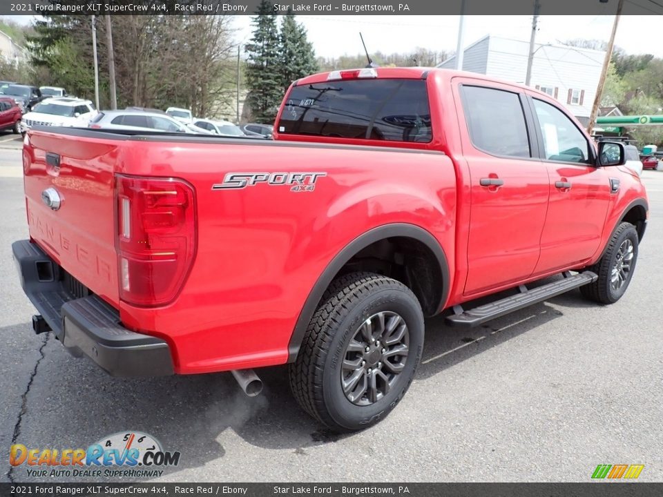 2021 Ford Ranger XLT SuperCrew 4x4 Race Red / Ebony Photo #5