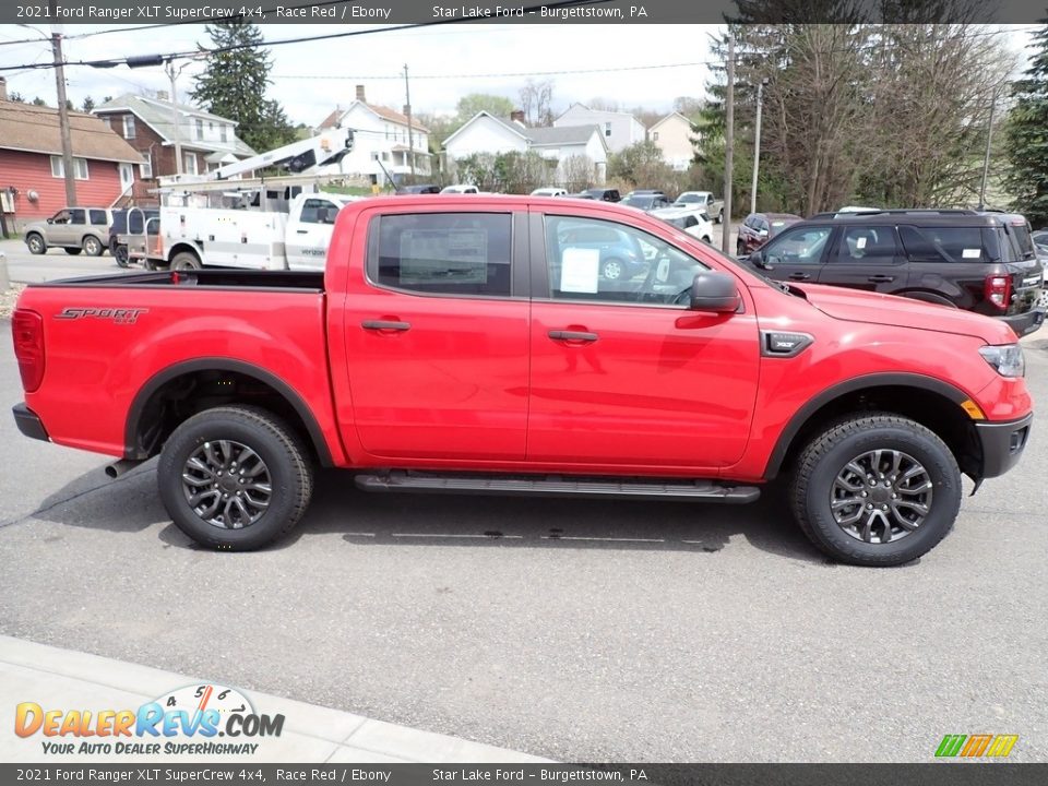 2021 Ford Ranger XLT SuperCrew 4x4 Race Red / Ebony Photo #6