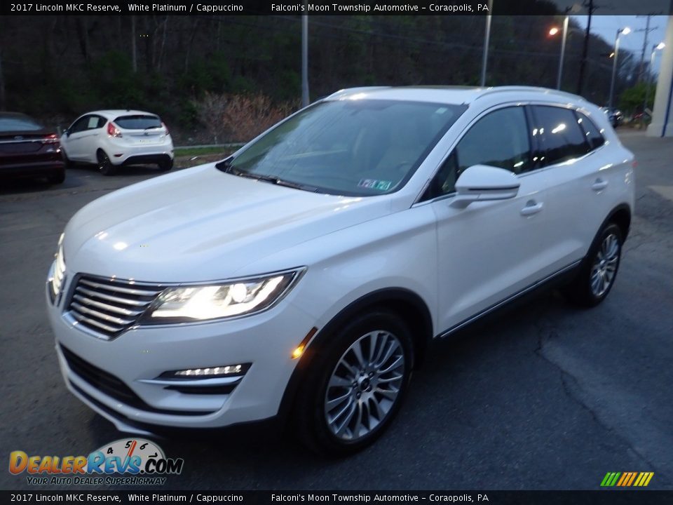 2017 Lincoln MKC Reserve White Platinum / Cappuccino Photo #7