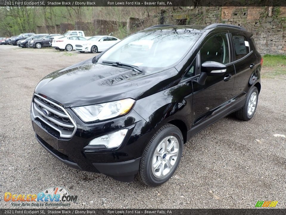 2021 Ford EcoSport SE Shadow Black / Ebony Black Photo #5