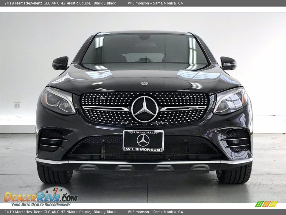 2019 Mercedes-Benz GLC AMG 43 4Matic Coupe Black / Black Photo #2