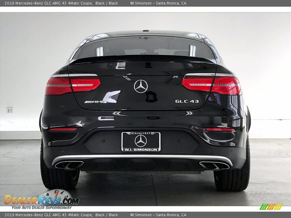 2019 Mercedes-Benz GLC AMG 43 4Matic Coupe Black / Black Photo #3