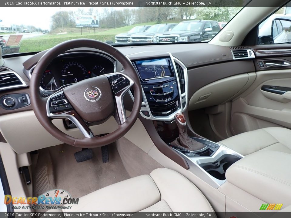 2016 Cadillac SRX Performance Platinum Ice Tricoat / Shale/Brownstone Photo #18