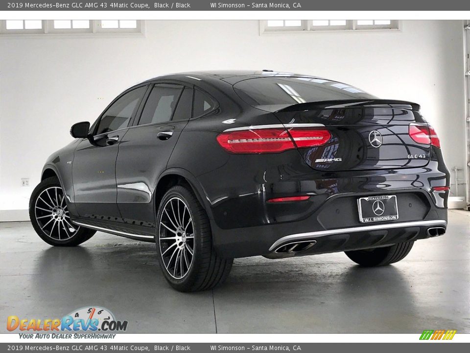 2019 Mercedes-Benz GLC AMG 43 4Matic Coupe Black / Black Photo #10
