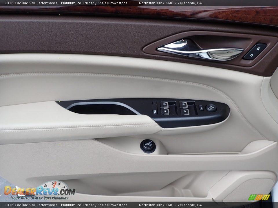 2016 Cadillac SRX Performance Platinum Ice Tricoat / Shale/Brownstone Photo #20