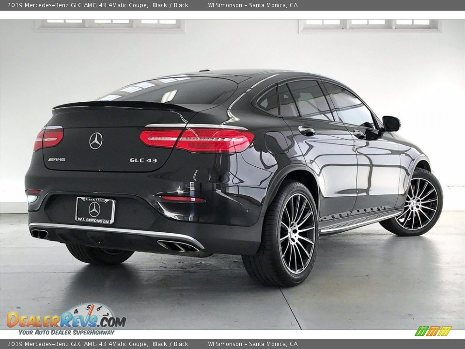 2019 Mercedes-Benz GLC AMG 43 4Matic Coupe Black / Black Photo #13