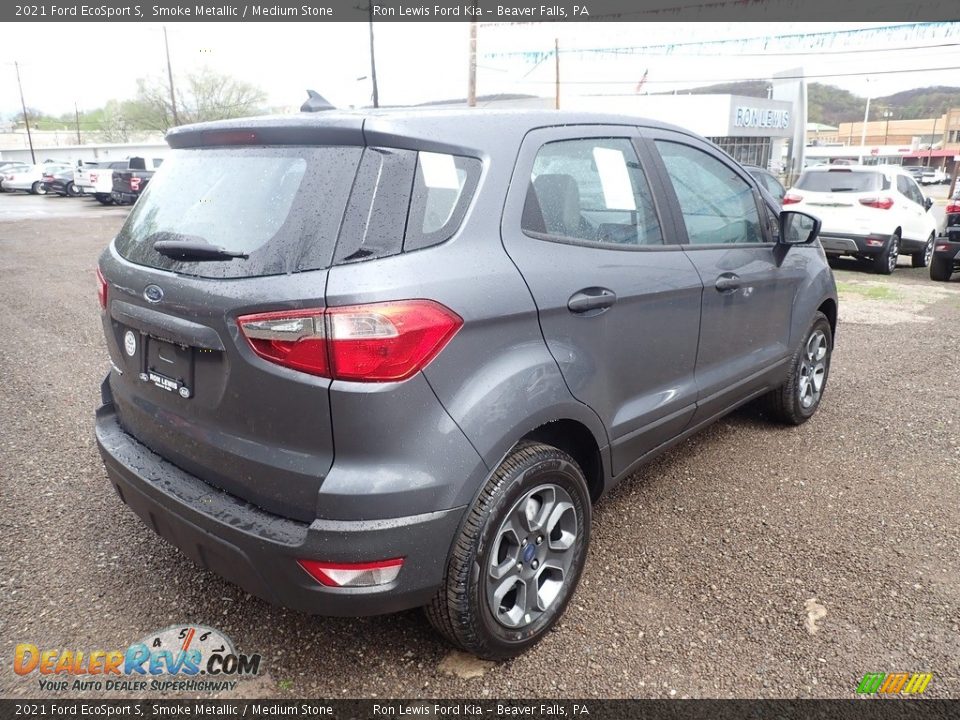 2021 Ford EcoSport S Smoke Metallic / Medium Stone Photo #2