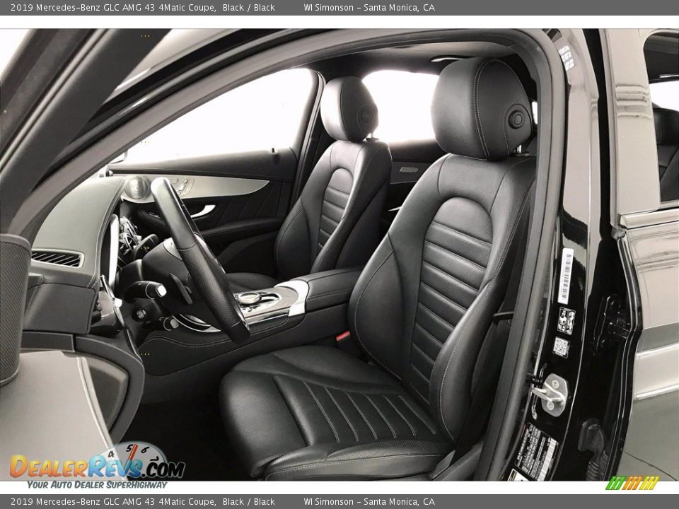 2019 Mercedes-Benz GLC AMG 43 4Matic Coupe Black / Black Photo #18
