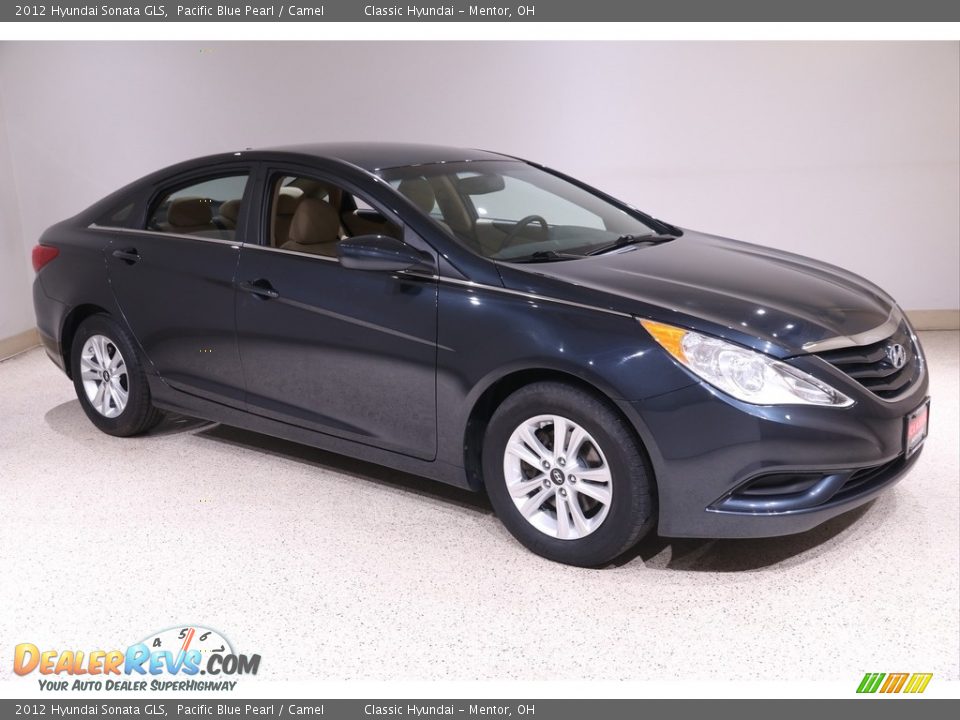 2012 Hyundai Sonata GLS Pacific Blue Pearl / Camel Photo #1