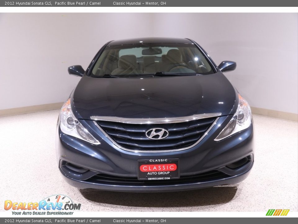 2012 Hyundai Sonata GLS Pacific Blue Pearl / Camel Photo #2